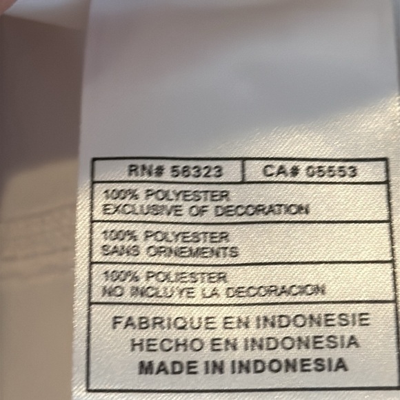 Nike white orange zip front lightweight jacket Large - Picture 11 of 11